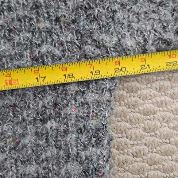 Vintage Marella Grey Knit Popcorn Cardigan Size Medium - Picture 8 of 8